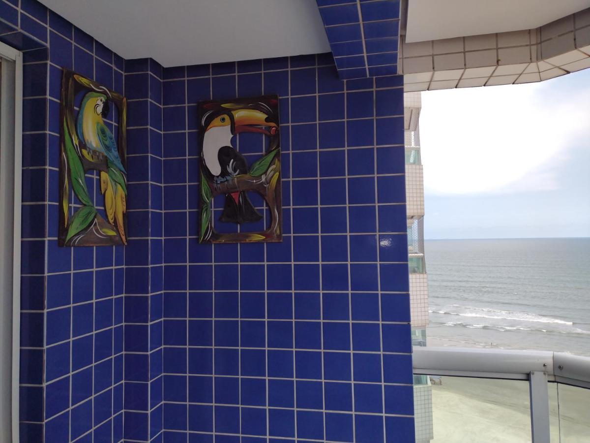 Belo apartamento com vistas para o mar - Pé na areia - Churrasqueira na varanda Praia Grande  Exterior foto